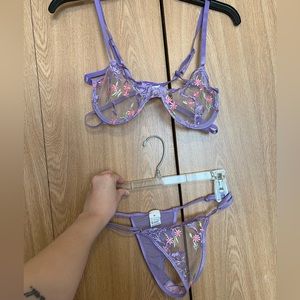 Floral Lingerie Set